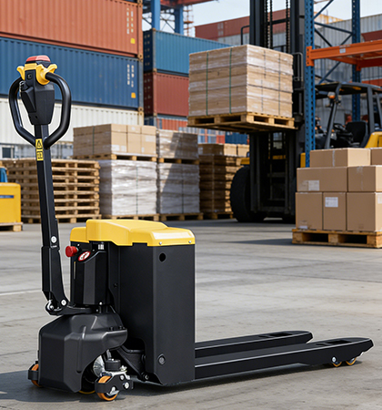 Xe nâng pallet điện